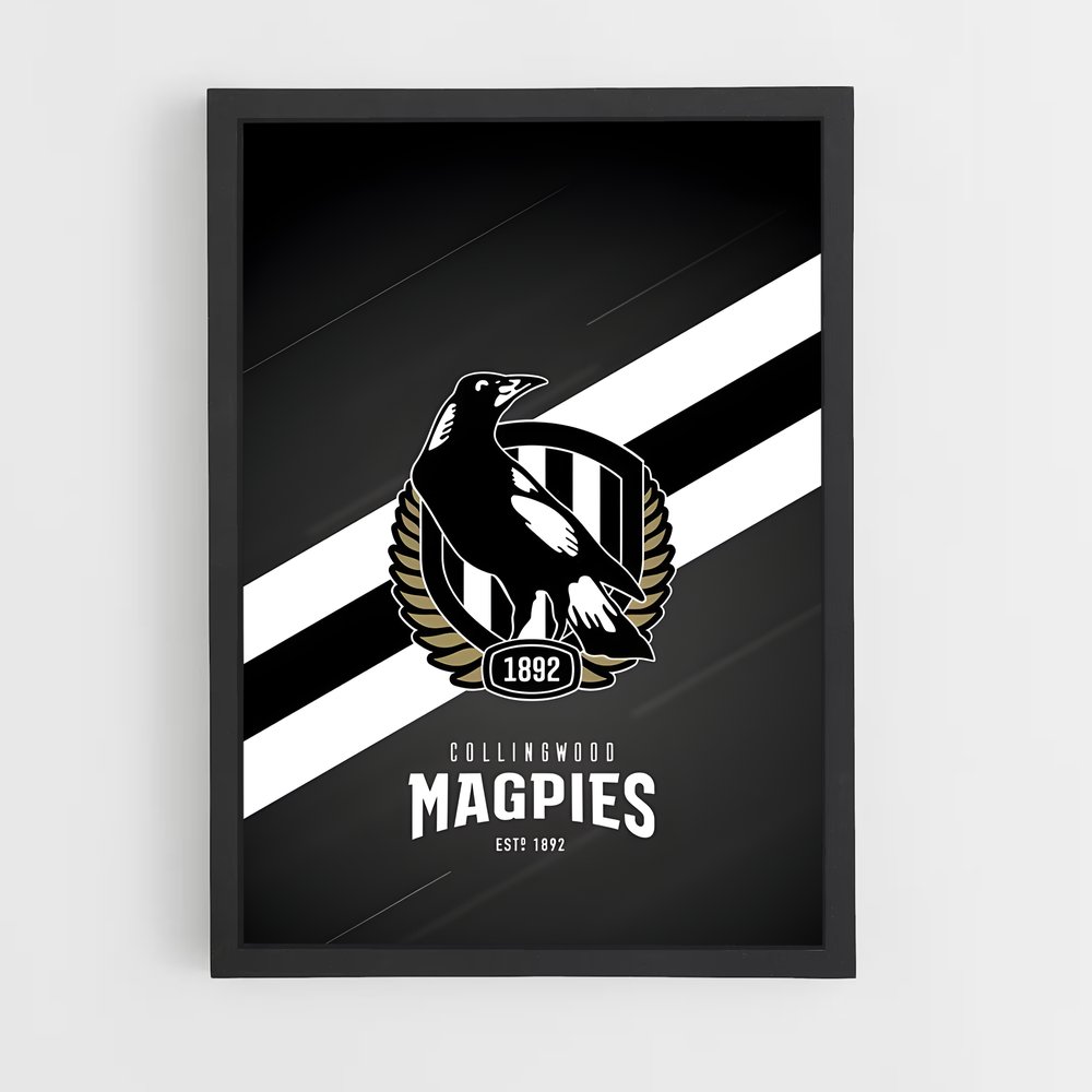 Poster Eagles & Magpies – affiche Football australien (vue 2)